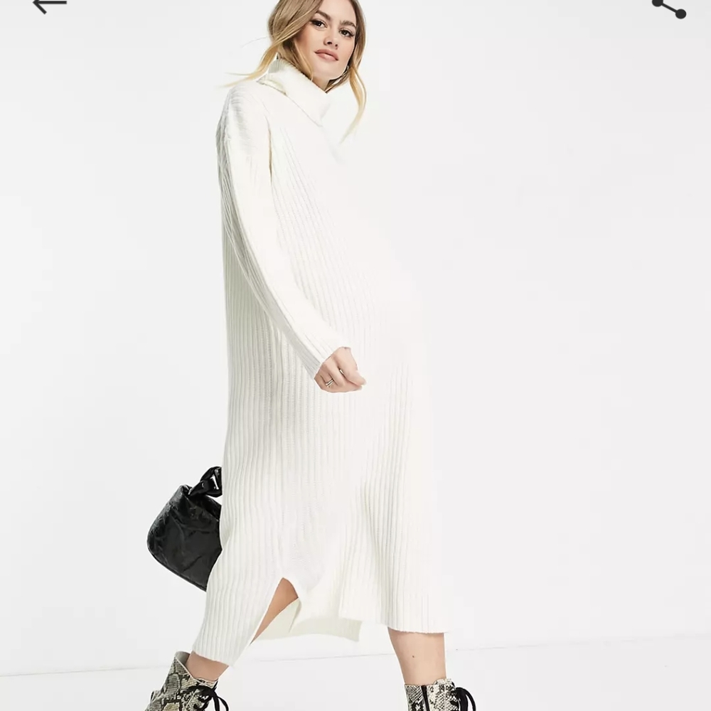 Misguided MATERNITY sweater dress size 6/8